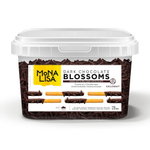 Шоколадные завитки Blossoms Dark (Завитки из темного шоколада Callebaut)