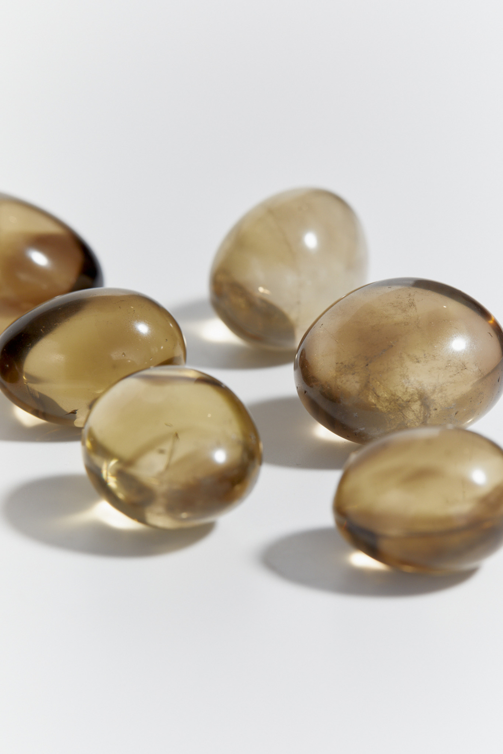 Цитрин галтовка высший сорт L