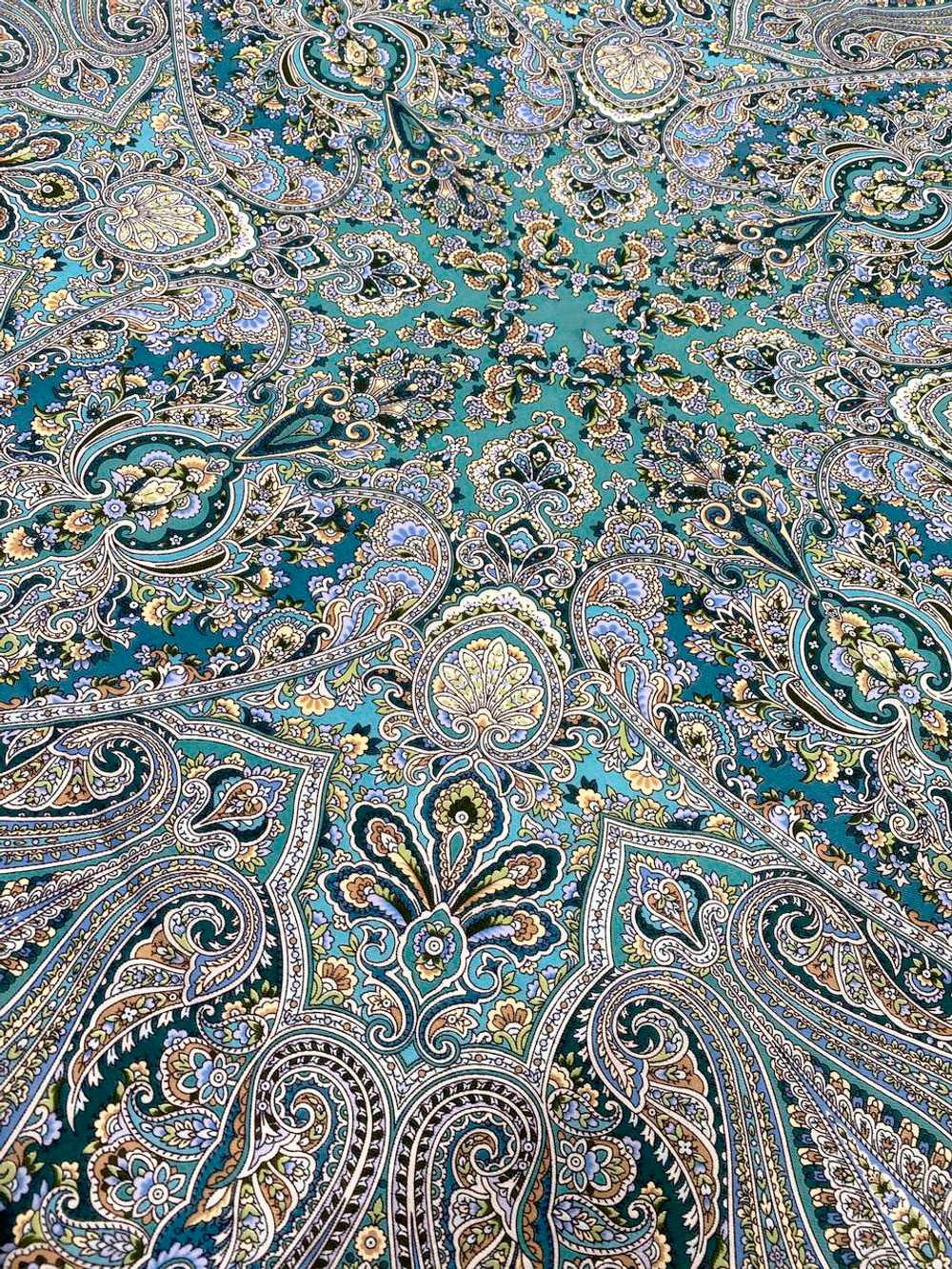 Павловопосадский платок Знойный ветер 1888-9