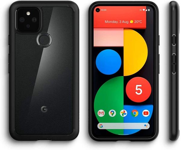 Чехол Spigen Ultra Hybrid для Google Pixel 5 (2020) Case - Matte Black