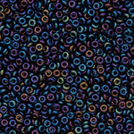 Японский бисер TOHO Demi 11/0 (№82), металлизированный, непрозрачный глянцевый