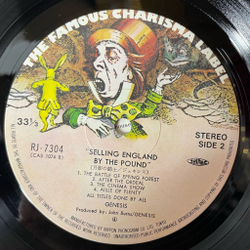 Винтажная виниловая пластинка LP Genesis Selling England By The Pound (Japan 1978) (No Obi) The Battle Of Epping Forest