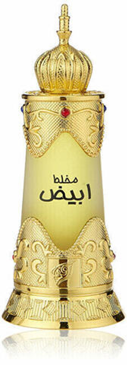 Парфюмерное масло Afnan Mukhalat Abiyad древесный, амбер и мускус 20 мл