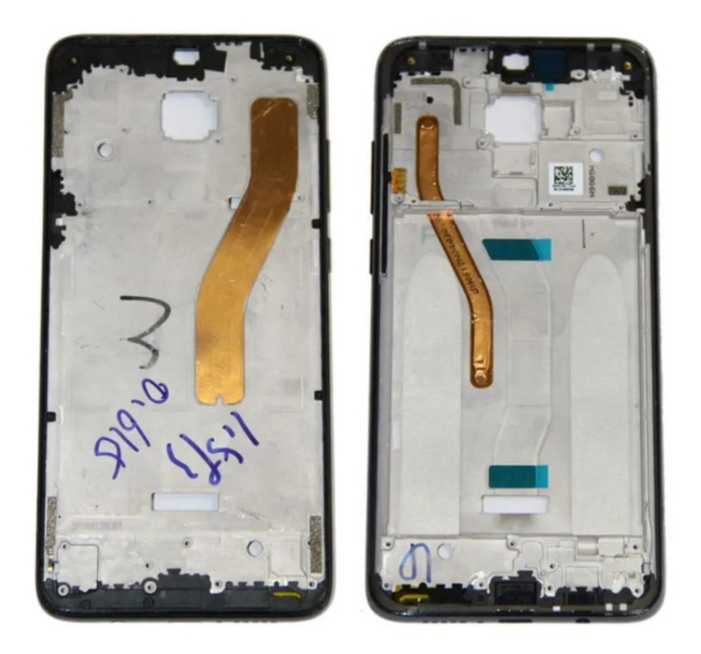 Рамка дисплея для Xiaomi Redmi Note 8 Pro Черный