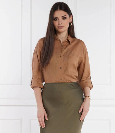 Рубашка C_Bostik BOSS ORANGE - коричневый(50511766)