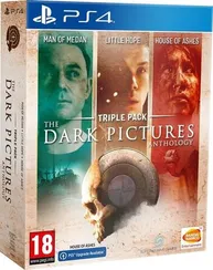 PS4 The Dark Pictures Anthology Triple Pack (SteelBook)(Б/У, Полностью на русском языке, CUSA-14102)