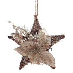 GAEM Изделие декоративное "Звезда", L30 W13 H30 см