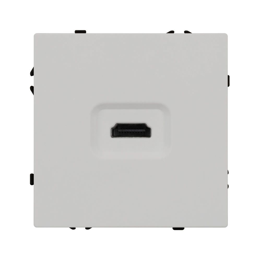 Механизм HDMI розетки SCT-NOBE-MHD1-SFPL-IS (Arlight, Никель) 061845