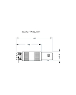 Кабель Lemo00 – Lemo00 морозостойкий