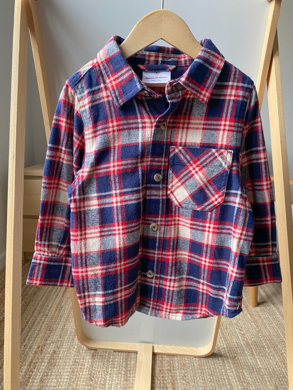 Новая рубашка  Hanna Andersson. 92