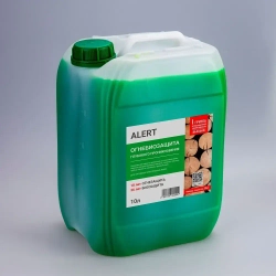 ОГНЕБИОЗАЩИТА для дерева глубокого проникновения 10л. ALERT PROF I-я группа огнезащиты по НПБ (высшая) готовый раствор для пропитки древесины защита от воспламенения, горения, гниения, плесени, грибка