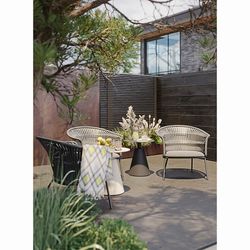 Столик кофейный Marius, Ø50 см, черный