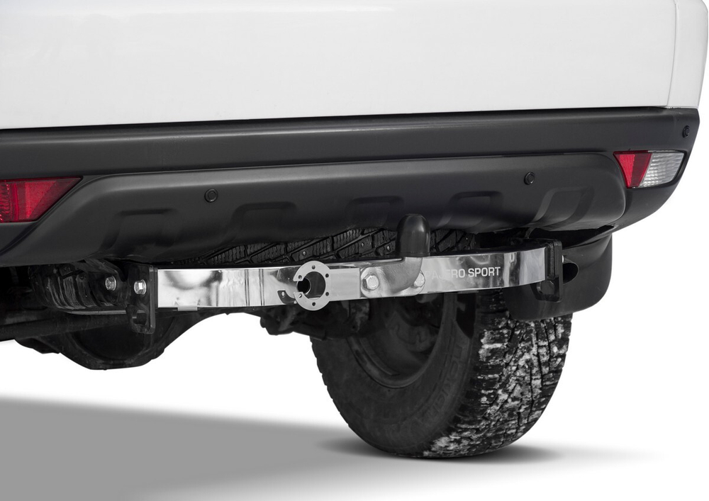 Фаркоп с элект. Smart, для Mitsubishi Pajero Sport II, III поколение 2008-2020, шар F, 2000/75 кг, F.4015.001, Berg (паспорт, сертификат)