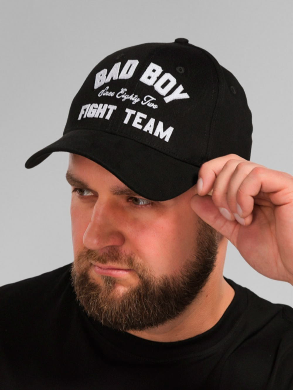 Бейсболка/Кепка Bad Boy Fight Team Black