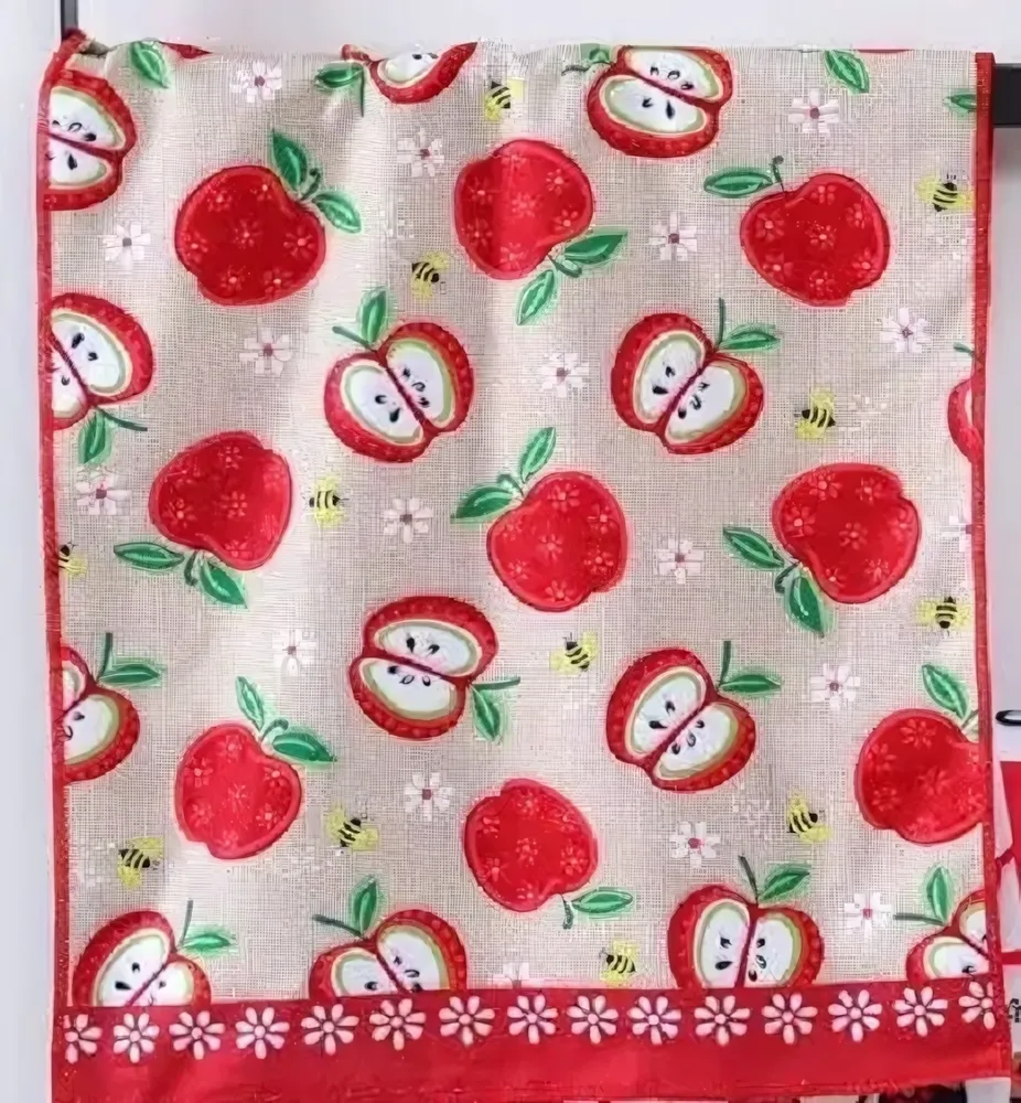 Полотенце кухонное «Kitchen - Яблочки» 40*57 см, микрофибра 200 гр/м2