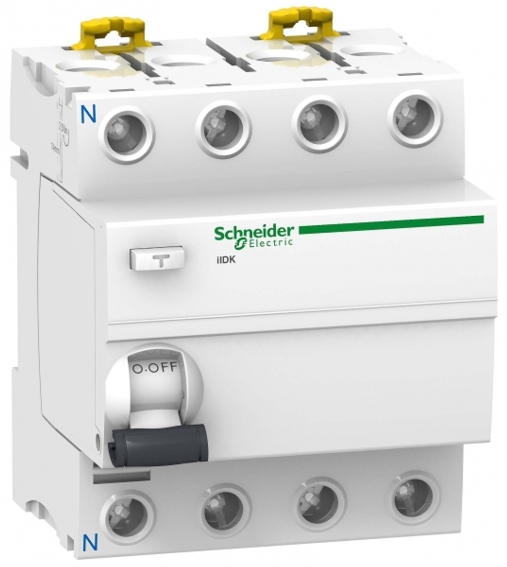 УЗО 4П 40А 30мА Schneider Electric Acti9 iID K тип AC A9R50440