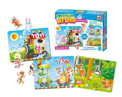 Настольная игра Умные игры на липучках. "Сосчитай-ка!"