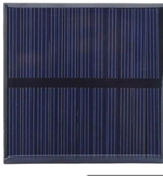 Солнечная панель 3 В 150 mA, Размер 60*55 мм