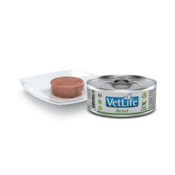 Консервы FARMINA Vet Life Renal для кошек при заболевании почек (паштет) - набор 12х85 гр