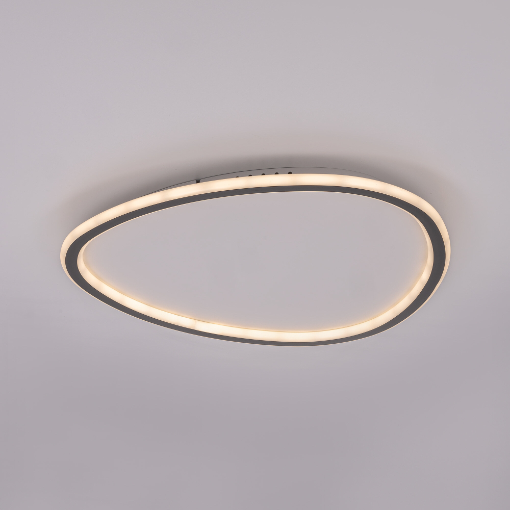 Citilux ТRIO CL215B251E LED RGB Люстра с пультом Чёрная