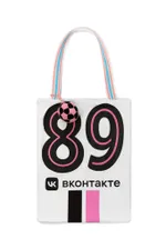 Шоппер ФК 10 х Мурмуризм Номер 89 белый