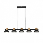 Подвесной светильник Indigo Traforo 11059/5PL Black