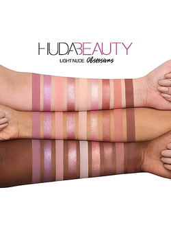 HUDA BEAUTY Obsessions Nude Light палетка теней