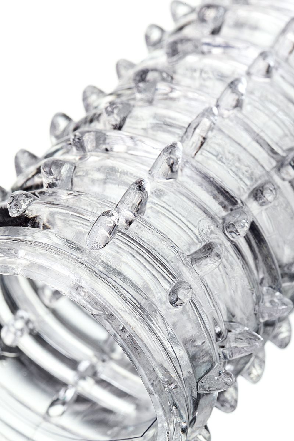 Прозрачная закрытая насадка на пенис TOYFA A-Toys - 15,2 см. (Цвет: прозрачный)