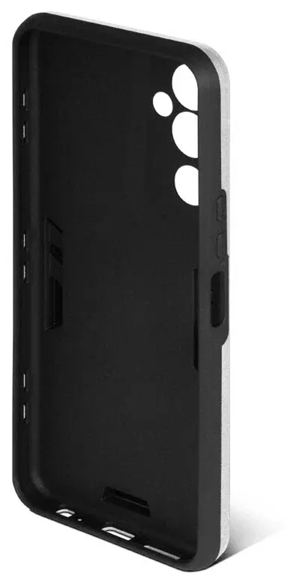 Защищенный чехол с магнитом и кольцом для Tecno Pova Neo 2 DF tArmor-01 (silver)