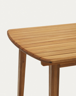 Thianna Раскладной уличный стол из массива акации 180 (240) x 90 см