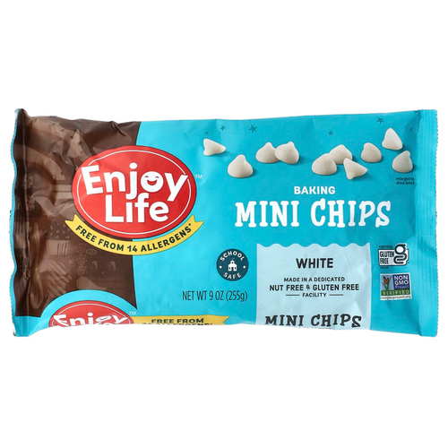 Enjoy Life Foods, Белые чипсы для выпечки, 255 г (9 унций)