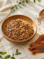 Гречневые хлопья с куриными джерками, 220 г