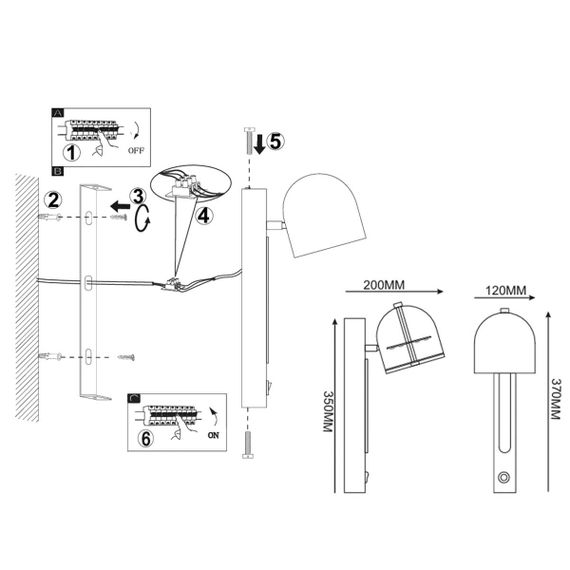 Бра Imperium Loft Vic 167373-26