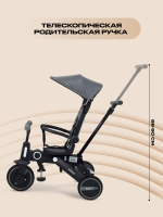 Детский трехколесный велосипед RANT RB202 "BIRDIE" (Grey)