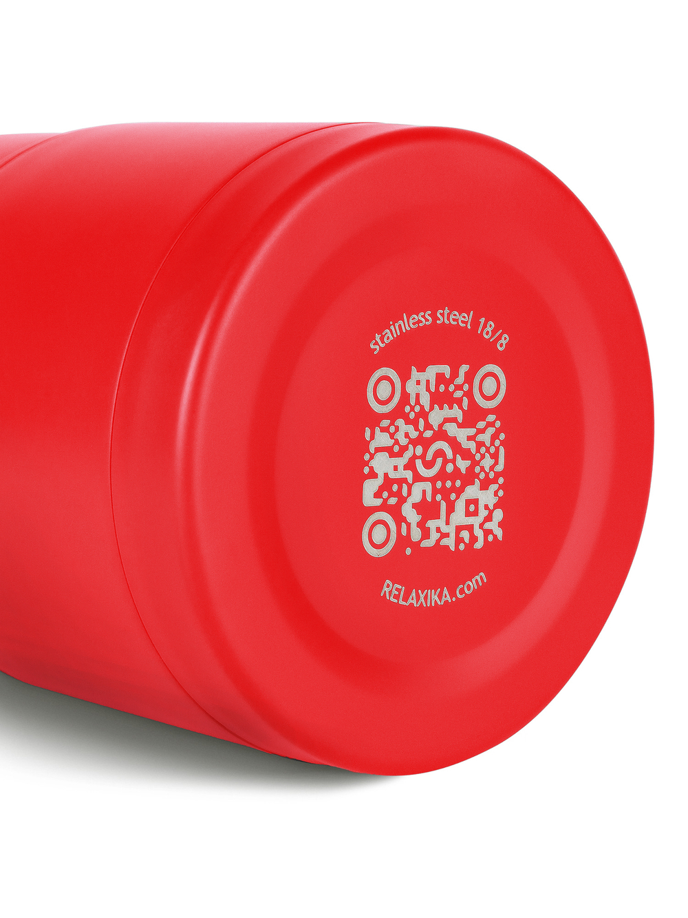 Термос для еды Relaxika 301 (1 литр), красный