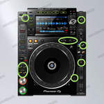 Кнопка TRACK SEARCH Pioneer VSG1024 - 10 шт