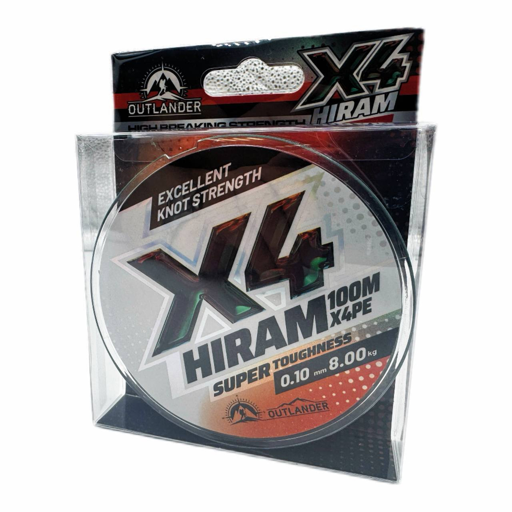 Плетенка HIRAM X4/ 100м - 0.20мм