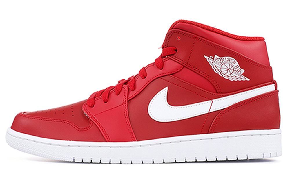 Jordan 1 Retro Mid Gym Red White