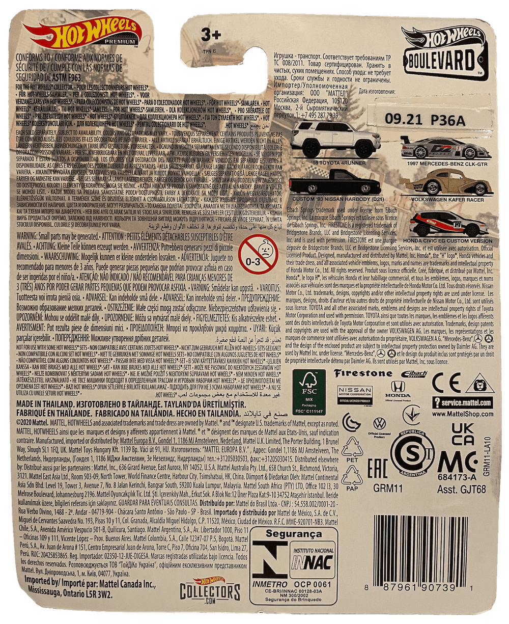 Hot Wheels Premium Boulevard Volkswagen Kafer Racer (2021)