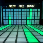 Интерактивный светодиодный пол «Арена Pixel battle»