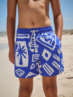 Плавки для мальчика Next E22-824, Синий, Белый