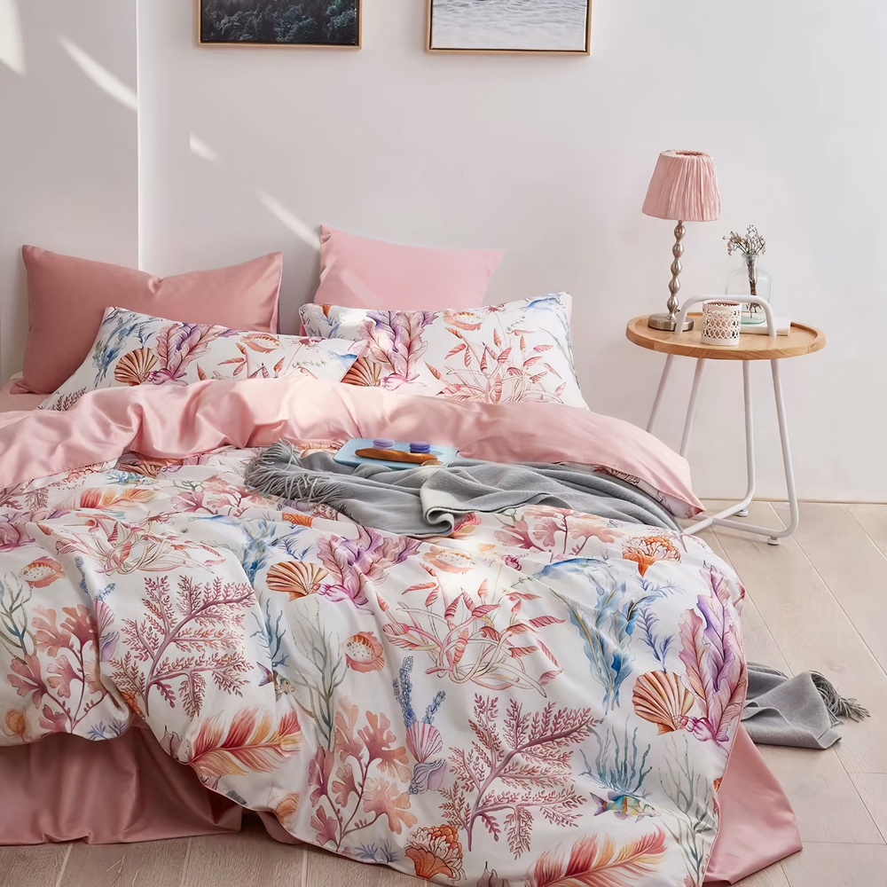 Комплект постельного белья Сатин Премиум на резинке CPAR012