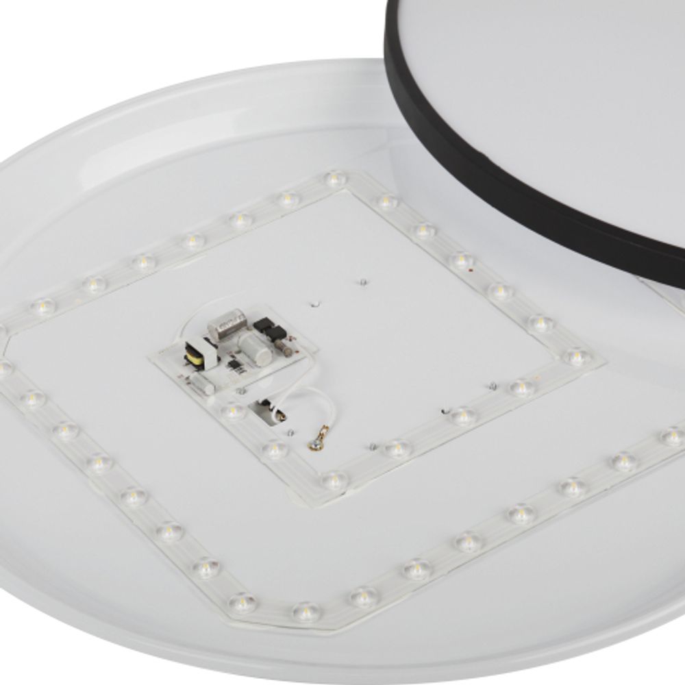 Светильник потолочный светодиодный ЭРА Классик без ДУ SPB-6 Slim Base BK 70W -5K | Светильники SPB-6 без ДУ