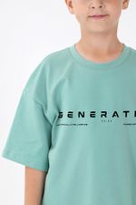 Фуфайка (футболка) для мальчика Леон-1 Виотекс ЗЕЛЁНЫЙ