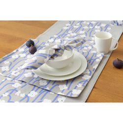 Набор из двух салфеток сервировочных с принтом Полярный цветок из коллекции Scandinavian touch, 45х45 см