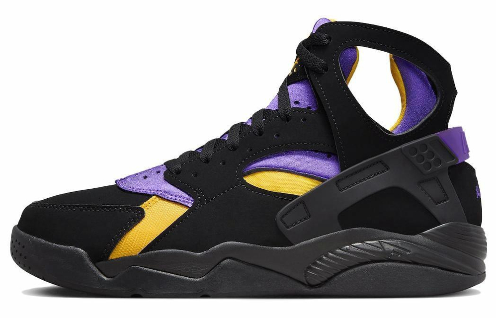 Кроссовки Nike Air Flight Huarache "Black And Varsity Purple"