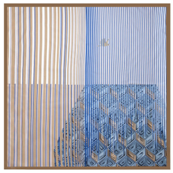 Шелковый платок 90x90 Mollen Фонтанка песочно-бежевый