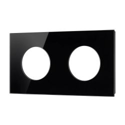 Рамка стеклянная FRM-GLARE-GC-2-BK (Arlight, -) 043836