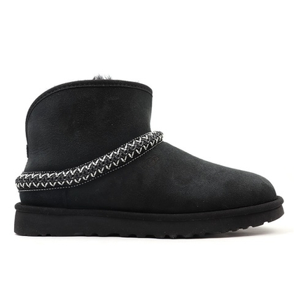 UGG Classic Mini Crescent Black