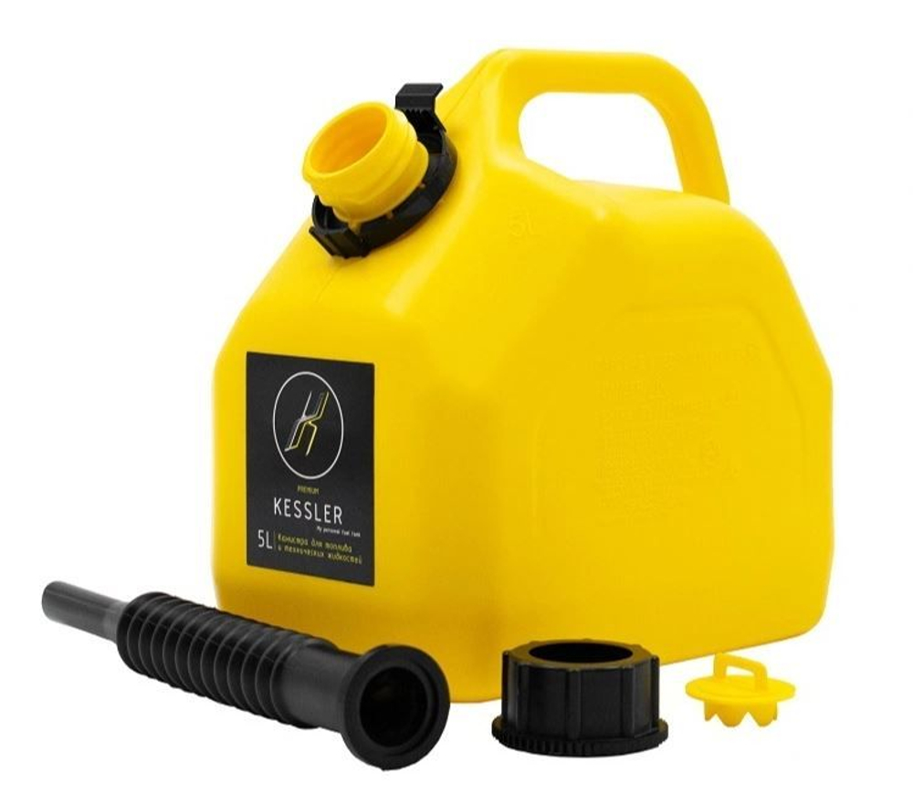 КАНИСТРА KESSLER, универсальная, желтая, 5 л (10262846).